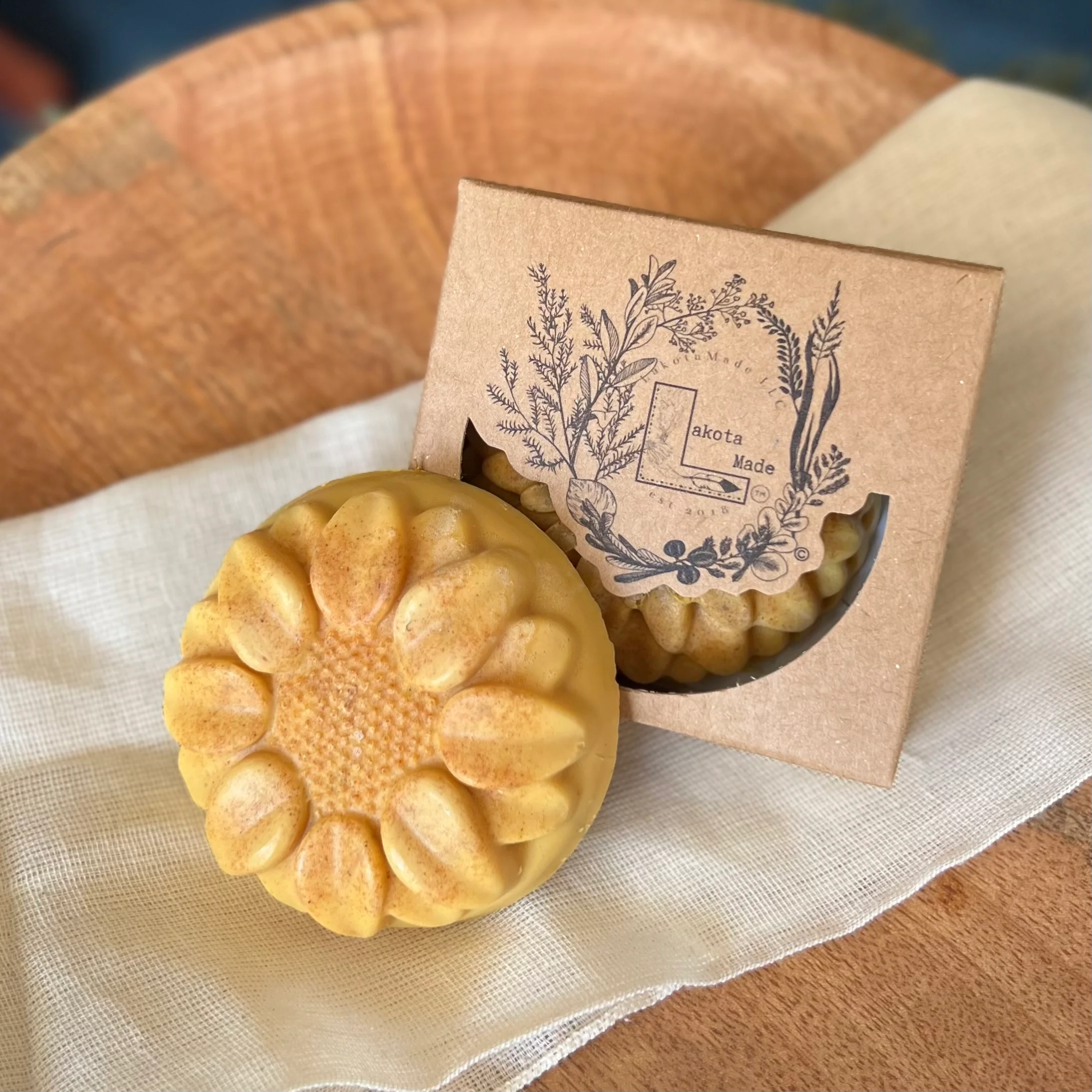 Calendula Turmeric Hand and Body Soap Bar - Image 4